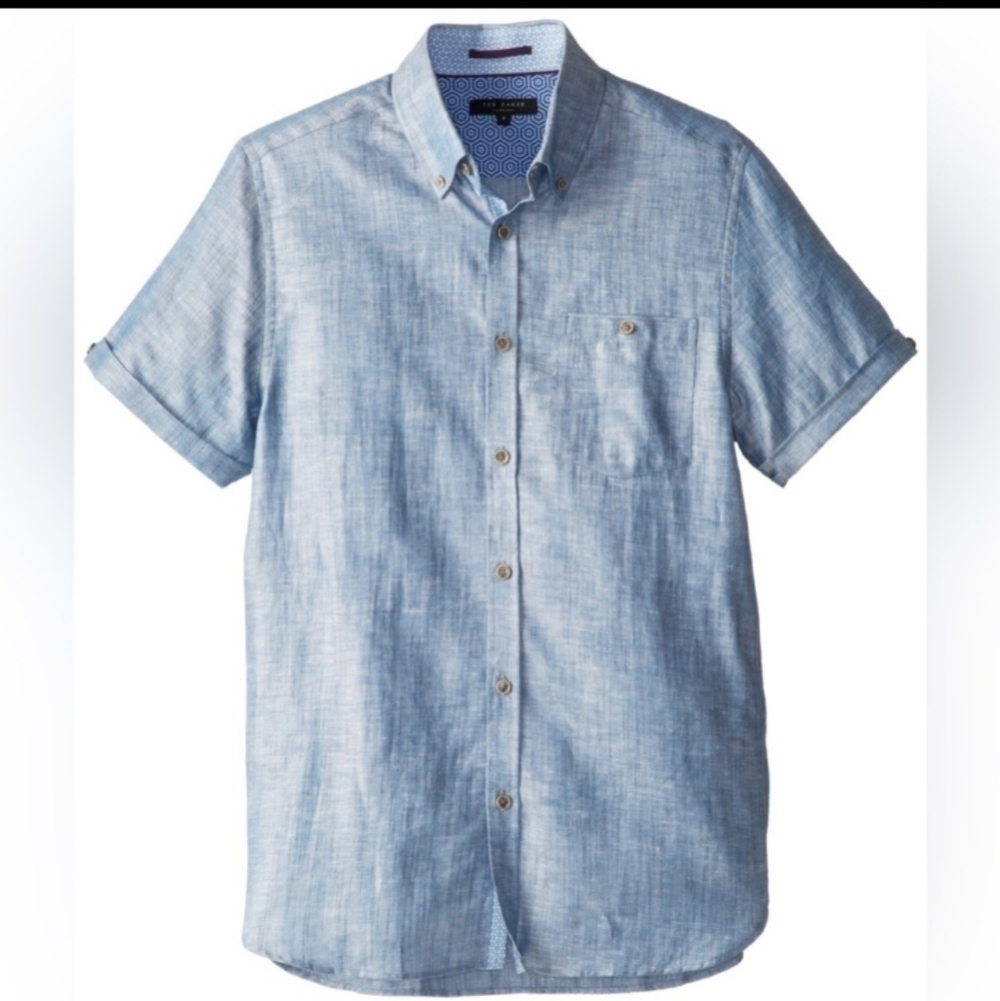 Ted Baker button-up shirt short sleeve